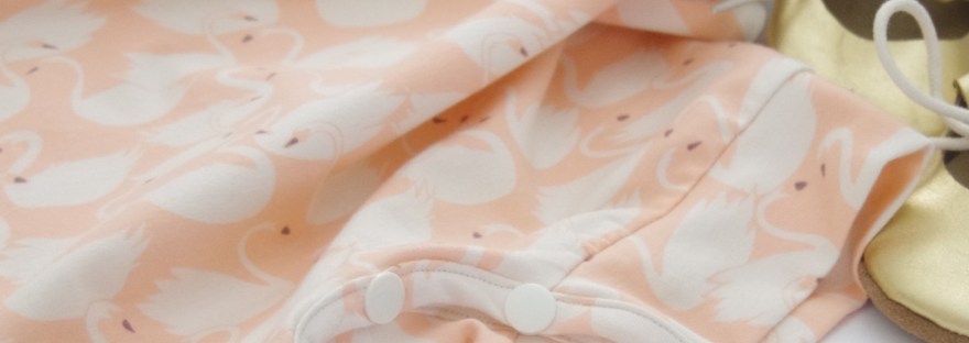 onesie, romper, knit, stretch, snap panel, nappy access, one romper